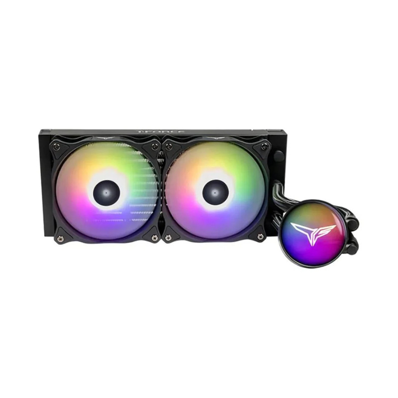 Team Group Siren GD240 / GD240E All-in-One ARGB CPU Liquid Cooler - Black - مبرد